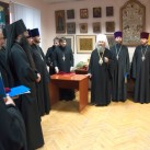Блаженнейший Митрополит Онуфрий встретился с духовенством Киевской епархии