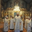Благочинный принял участие в праздновании годовщины хиротонии епископа Феодосия
