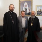 Предстоятель УПЦ нагородив благодійника Свято-Феодосіївського храму