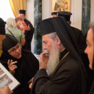 Священник благочиния рассказал Иерусалимскому Патриарху о «Киевском Иерусалиме»