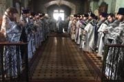 Клирики благочиния приняли участие в общем говении духовенства Центрального викариатства Киева